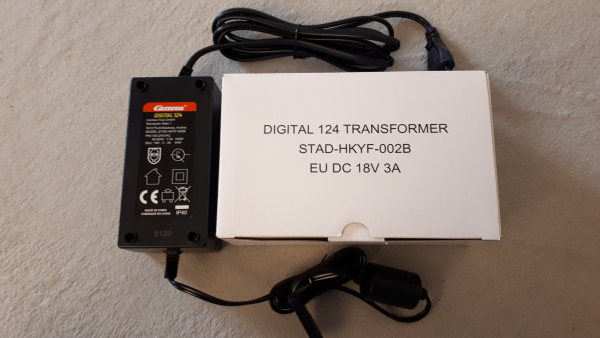 Carrera Digital 124 Transformator ohne OVP